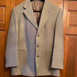 Stafford Option 46R Mens Brown 3 button Suit Jacket